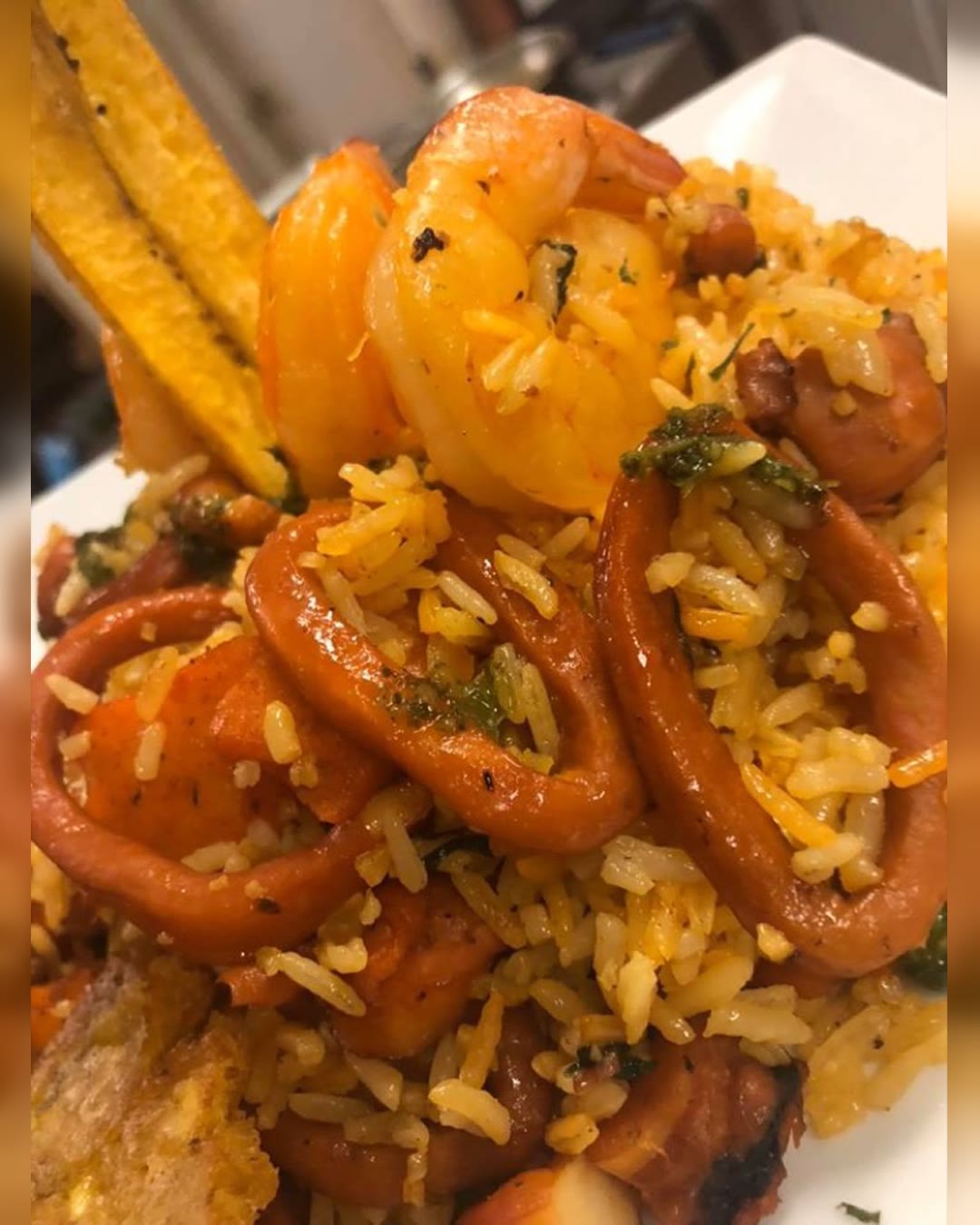Paella — 787 Restaurant and Bar, El Paso